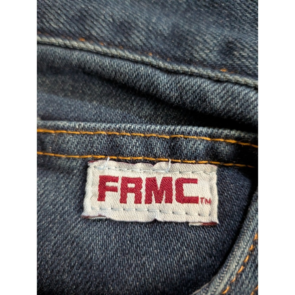 Tyndale FRMC Mens Flame Resistant Work Jeans Blue Denim 38x30 Made in USA F235T - Picture 4 of 9